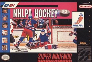 NHLPA Hockey 93 Super Nintendo, 1992