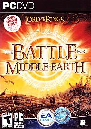 The Lord of the Rings The Battle for Middle earth DVD ROM Edition PC 