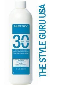matrix socolor solite 30 volume developer liter 32oz time left