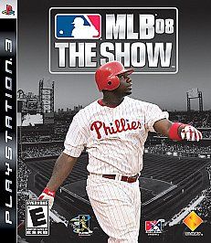 MLB 08 The Show Sony Playstation 3, 2008