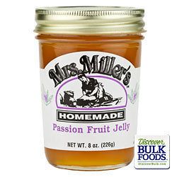 Mrs Millers Authentic Amish Homemade Passion Fruit Jelly (4) 8 oz Jars