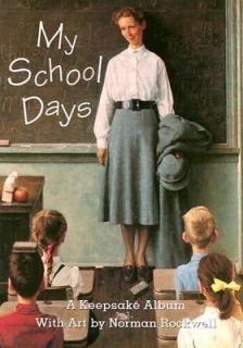 My School Days A Keepsake Album by Norman Rockwell 1994, Merchandise 