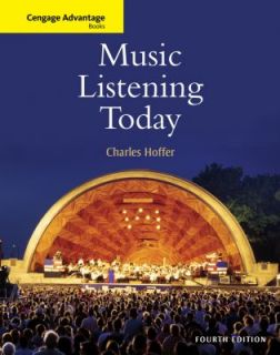 Music Listening Today by Charles Hoffer 2011, Paperback