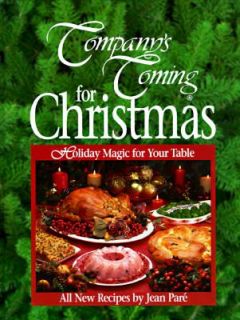 Companys Coming for Christmas by Jean Pare Hardcover