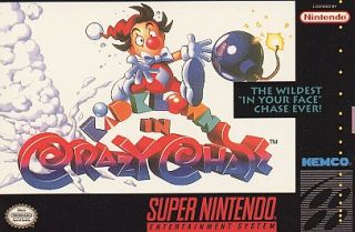 Kid Klown in Crazy Chase Super Nintendo, 1994