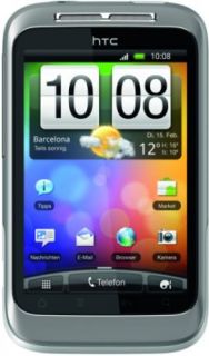 HTC Wildfire S   Grey Unlocked Smartphone