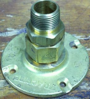 Trac Pipe AutoFlare FGP BFF 750 3/4 Male Brass Flange Fitting