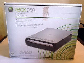 xbox 360 hd dvd player  left $