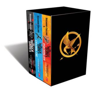 The Hunger Games Trilogy Box Set,Suzanne Collins,New Condition