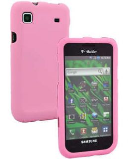 Newly listed Pink Rubber Hard Cover Case for SAMSUNG VIBRANT T959