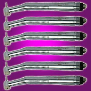 NSK Style 6pcs High Speed Standard Air Turbine Handpieces Wrench Type 