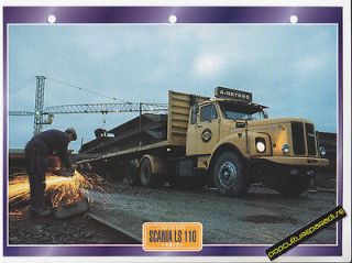 1972 scania ls 110 truck history photo spec sheet from