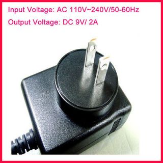 DC 9V 1.5A Power Adapter USA Plug for Mini video Projector 