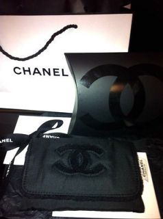 Authentic CHANEL 5 Iphone 4 PHONE CASE Coins BAG Card Holder New VIP 