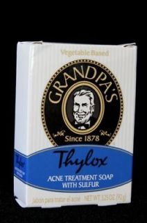 grandpa s thylox acne rosacea treatment sulfur soap new one