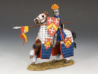 mk087 french knight with lance by king country time left