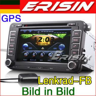 ES786GE 7 HD Autoradio GPS Navigation DVD TV iPod VW PASSAT SKODA 