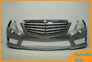 2010 2011 Mercedes E Class Sedan SPORT AMG Front Bumper With GRILLE 