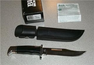 NEW Buck 119BK Special Hunting Knife & Black Leather Sheath 119BKS 