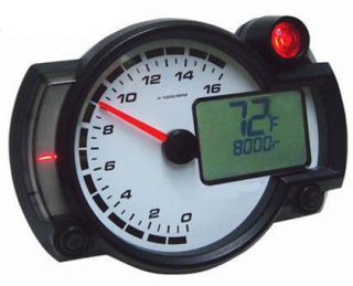 Koso RX2 NR GP Style Race Tachometer BA015000 NEW