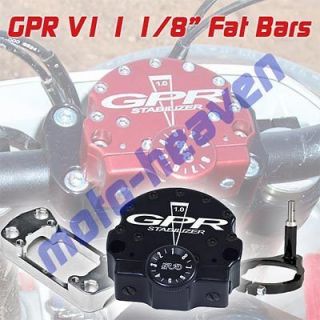 GPR V1 Steering Damper Honda CRF450X 05 07 1 1/8 FAT BARS 1001 0058 