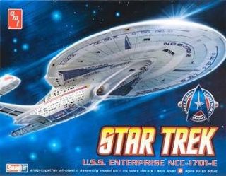 AMT 663, Star Trek USS Enterprise 1701 E 12500 Scale Plastic Model 