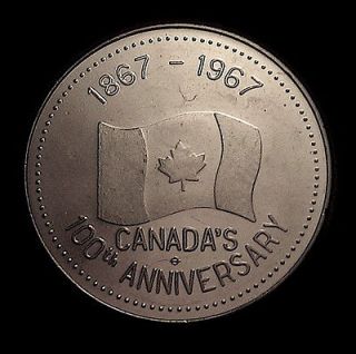 1867 1967 CANADA CONFEDERATION MEDAL THOMPSON NICKEL MINE SCARCE **