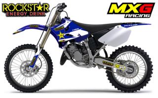 motocross mx graphics kit rockstar yamaha yz125 yz250 to fit