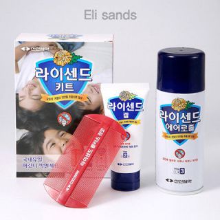 Lai Sand Hair Lice Eradication Comb Sends Gel Aerosol Set [Eco Fresh]