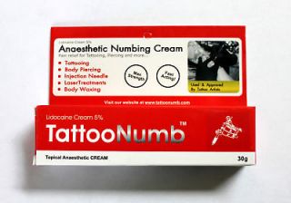 30g Tattoo Numb Numbing Cream Body Piercings Waxing Laser DR 