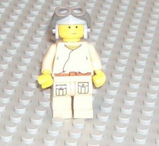 LEGO Star Wars Anakin Skywalker podracer pilot freckles figure people