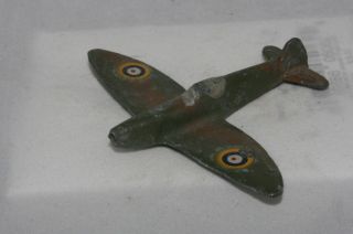 1940s Spitfire Airplane, Crescent, Timpo, Charbens, Metal Original