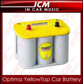 Optima YellowTop Deep Cycle Dual Purpose Power Car Battery For Car 