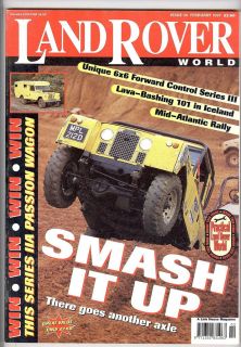 LAND ROVER WORLD magazine 2/97 feat. 101 Camper, Lightweight, Forward 