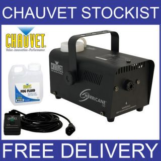 Best Brand Smoke Machine + Remote + Fluid + FREE DELIVERY  CHAUVET H 