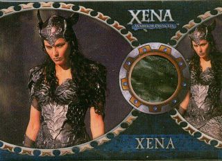 XENA WARRIOR PRINCESS Lucy Lawless Worn Material Relic Swatch Costume 
