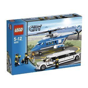 lego city set 3222 helicopter limousine  296