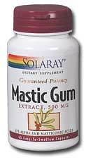 solaray mastic gum 500 mg 45 capsules 