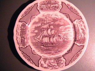 Alfred Meakin Fair Winds Dinner Plate 10 1/2 inches Staffordshire 