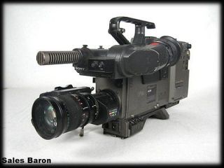 Sony Color Video Camera BVP5 Betacam 3ccd BVV1A Record Deck with 