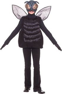 Boy Girl Child Cool Scary Black Fly Wings Halloween Costume Unique 