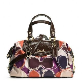 coach ashley scarf print handbag in Handbags & Purses