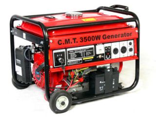 3500w 6 5hp gasoline generator with elec start wheel time