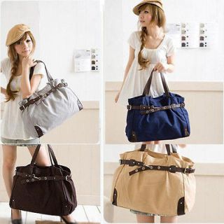 newest big size lady s canvas messenger shoulder hand bag