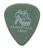new 72 dunlop gator grip 1 50mm guitar picks green