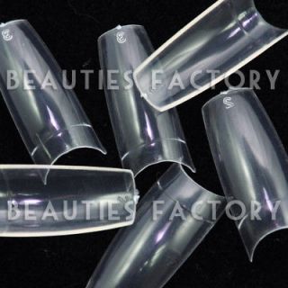 500 pcs clear color french false nail tips extension 343