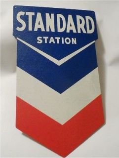Standard Station Sign, Nostalgic Looking Gas Service Station Retro 