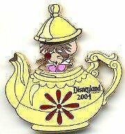 Disney Dormouse in a Teapot Alice in Wonderland LE Pin Disneyland 