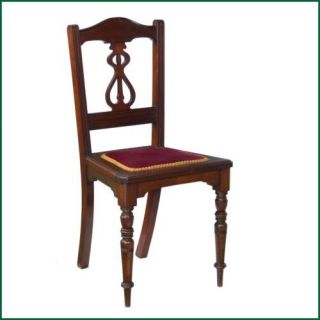 Victorian Antique Walnut Hall Bedroom Boudoir Chair. Free Insured UK 