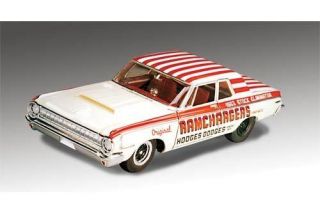 New In Box  LINDBERG Ramchargers 1964 Super Stock Dodge 330 Kit
